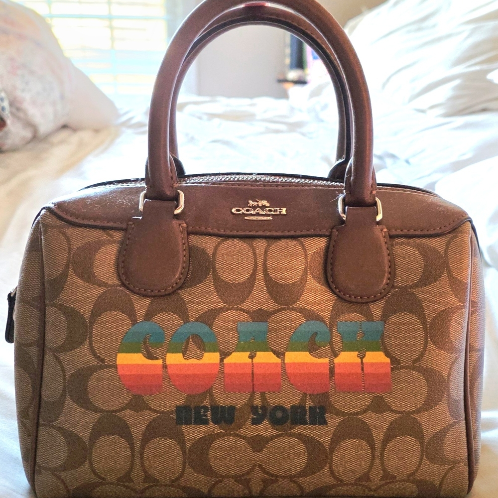 Coach Mini Bennett Satchel in Signature Canvas Limited Edition